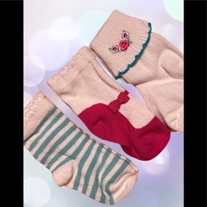 Kate Spade Set of Three Socks